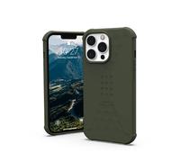 URBAN ARMOR GEAR UAG Designed for iPhone 13 Pro Case Green Olive Ultra-Thin Shock-Absorbent Sleek Soft Touch Silicone Standard Issue, 6.1 inch Screen