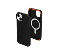 URBAN ARMOR GEAR UAG Designed for iPhone 14 Case Black 6.1" Civilian Built-in Magnet Compatible with MagSafe Charging Sleek Ultra Thin Slim Dropproof Shockproof Protective Cover