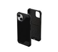 URBAN ARMOR GEAR UAG Designed for iPhone 14 Case Kevlar Black 6.1" Metropolis LT Built-in Magnet Compatible with MagSafe Charging Featherlight Heavy Duty Shockproof Slim Rugged Protective Cover