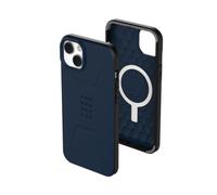 URBAN ARMOR GEAR UAG Designed for iPhone 14 Plus Case Blue Mallard 6.7" Civilian Built-in Magnet Compatible with MagSafe Charging Sleek Ultra Thin Slim Dropproof Shockproof Protective Cover