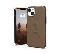 URBAN ARMOR GEAR UAG Designed for iPhone 14 Plus Case Dark Earth 6.7" Civilian Sleek Ultra Thin Slim Impact Resistant Dropproof Protective Cover Compatible with Wireless Charging