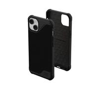 URBAN ARMOR GEAR UAG Designed for iPhone 14 Plus Case Kevlar Black 6.7" Metropolis LT Built-in Magnet Compatible with MagSafe Charging Featherlight Heavy Duty Shockproof Rugged Protective Cover
