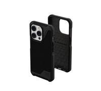 URBAN ARMOR GEAR UAG Designed for iPhone 14 Pro Case Kevlar Black 6.1" Metropolis LT Built-in Magnet Compatible with MagSafe Charging Featherlight Heavy Duty Shockproof Slim Rugged Protective Cover