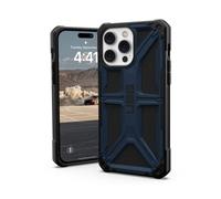 URBAN ARMOR GEAR UAG Designed for iPhone 14 Pro Max Case Blue Mallard 6.7" Monarch Rugged Premium Protective Cover Lightweight Slim Shockproof Dropproof Compatible with Wireless Charging