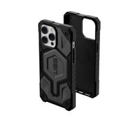 URBAN ARMOR GEAR UAG Designed for iPhone 14 Pro Max Case Kevlar Silver 6.7" Monarch Pro Build-in Magnet Compatible with MagSafe Charging Rugged Shockproof Dropproof Premium Protective Cover