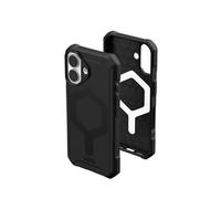 URBAN ARMOR GEAR UAG Designed for iPhone 16 Case 6.1" Essential Armor - Compatible with MagSafe Charging Rugged Slim Sleek Shockproof Anti-Slip Military Grade Protective Cover, Black