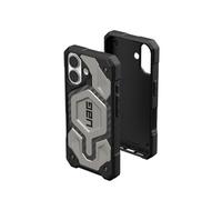 URBAN ARMOR GEAR UAG Designed for iPhone 16 Case 6.1" Monarch Pro - Compatible with MagSafe Charging Rugged Heavy Duty Shockproof Anti-Slip Military Grade Protective Cover, Titanium