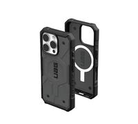 URBAN ARMOR GEAR UAG Designed for iPhone 16 Pro Case 6.3" Pathfinder - Compatible with MagSafe Charging Rugged Shockproof Anti-Slip Military Grade Protective Cover, Silver