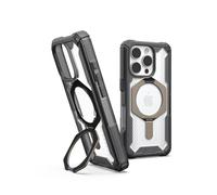 URBAN ARMOR GEAR UAG Designed for iPhone 16 Pro Case 6.3" Plasma XTE - Compatible with MagSafe Charging & Kickstand Rugged Shockproof Anti-Slip Military Grade Protective Cover, Ash/Titanium