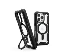 URBAN ARMOR GEAR UAG Designed for iPhone 16 Pro Case 6.3" Plasma XTE - Compatible with MagSafe Charging & Kickstand Rugged Shockproof Anti-Slip Military Grade Protective Cover, Black/Clear