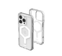 URBAN ARMOR GEAR UAG Designed for iPhone 16 Pro Case 6.3" Plyo - Compatible with MagSafe Charging Rugged Slim Anti-Yellowing Transparent Clear Shockproof Military Grade Protective Cover, Ice/White