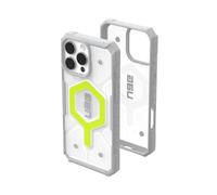 URBAN ARMOR GEAR UAG Designed for iPhone 16 Pro Max Case 6.9" Pathfinder Clear - Compatible with MagSafe Charging Rugged Shockproof Anti-Slip Military Grade Protective Cover, Active Neon