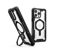 URBAN ARMOR GEAR UAG Designed for iPhone 16 Pro Max Case 6.9" Plasma XTE - Compatible with MagSafe Charging & Kickstand Rugged Shockproof Anti-Slip Military Grade Protective Cover, Black/Clear
