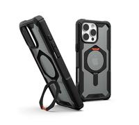 URBAN ARMOR GEAR UAG Designed for iPhone 16 Pro Max Case 6.9" Plasma XTE - Compatible with MagSafe Charging & Kickstand Rugged Shockproof Anti-Slip Military Grade Protective Cover, Black/Orange