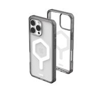 URBAN ARMOR GEAR UAG Designed for iPhone 16 Pro Max Case 6.9" Plyo - Compatible with MagSafe Charging Rugged Slim Anti-Yellowing Transparent Clear Shockproof Military Grade Protective Cover, Ash/White