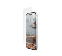 URBAN ARMOR GEAR UAG Designed for iPhone 16 Screen Protector Glass Clear, Glass Shield Double-Strengthened Tempered Glass Anti-fingerprint Ultra-clear HD Scratch-Resistant