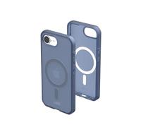 URBAN ARMOR GEAR UAG Designed for iPhone 16e Case Dot - Compatible with MagSafe Rugged Lightweight Textured Clear Military Grade Drop Proof Protective Cover, Cloud Blue