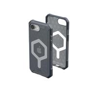 URBAN ARMOR GEAR UAG Designed for iPhone 16e Case Essential Armor - Compatible with MagSafe Rugged Military Grade Drop Proof Clear Protective Cover, Translucent Ash