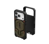 URBAN ARMOR GEAR UAG Designed for iPhone 17 Pro Case Monarch Pro - Compatible with MagSafe Military Grade Protective Cover, Kevlar Element Green