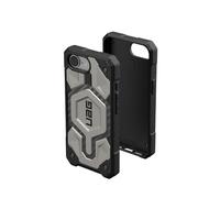 URBAN ARMOR GEAR UAG Designed for iPhone 17e / iPhone 16e Case Monarch Pro - Compatible with MagSafe Premium Carbon Fiber Inlay Rugged Military Grade Drop Proof Protective Cover, Titanium