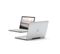 URBAN ARMOR GEAR UAG Designed for MacBook Neo 13" 2026 Case - One-piece Design with Hinge Cover Impact Resistant Hard Shell Transparent Clear Protective Cover, Scout Ice