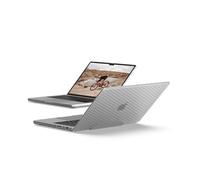 URBAN ARMOR GEAR UAG Designed for MacBook Pro 14" Case M5 2026 M4 2024 M3 2023 Pro/Max Chip - Rugged One Piece Hardshell Transparent Clear Scratch Resistant Protective Cover, Essential Armor Ice