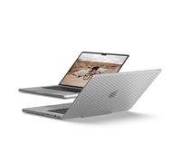 URBAN ARMOR GEAR UAG Designed for MacBook Pro 16" M4/M3/M2 2023-2025 (A3403, A3186, A2991) Case - Rugged One Piece Hardshell Transparent Clear Scratch Resistant Protective Cover, Essential Armor Ice