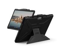 URBAN ARMOR GEAR UAG Designed for Microsoft Surface Pro 11/10/9 Case with Multi-Angle Kickstand & Pen Holder Compatible with Type Cover Keyboard Rugged Protective Cover Heavy Duty, Metropolis SE Black