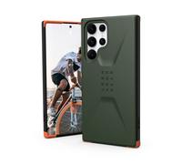 URBAN ARMOR GEAR UAG Designed for Samsung Galaxy S22 Ultra Case Green Olive Sleek Ultra-Thin Shock-Absorbent Civilian Protective Cover, [6.8 inch Screen]