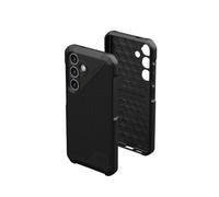 URBAN ARMOR GEAR UAG Designed for Samsung Galaxy S24 Case 6.2" Metropolis LT Kevlar Black, Magnetic Charging Rugged Military Drop-Proof Impact Resistant Non-Slip Protective Cover
