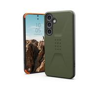 URBAN ARMOR GEAR UAG Designed for Samsung Galaxy S24 Plus Case 6.7" Civilian Olive Drab, Rugged Military Drop-Proof Impact Resistant Non-Slip Protective Cover
