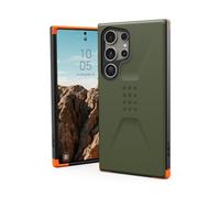 URBAN ARMOR GEAR UAG Designed for Samsung Galaxy S24 Ultra Case 6.8" Civilian Olive Drab, Rugged Military Drop-Proof Impact Resistant Non-Slip Protective Cover
