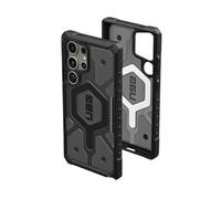 URBAN ARMOR GEAR UAG Designed for Samsung Galaxy S24 Ultra Case 6.8" Pathfinder Clear Ash, Magnetic Charging Rugged Military Drop-Proof Impact Resistant Non-Slip Transparent Protective Cover