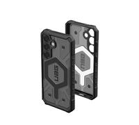 URBAN ARMOR GEAR UAG Designed for Samsung Galaxy S25 Case 6.2" Pathfinder Clear - Compatible with Magnetic Charging Transparent Rugged Military Drop Tested Protective Cover, Ash