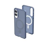 URBAN ARMOR GEAR UAG Designed for Samsung Galaxy S25 Edge Case Dot, Compatible with Magnetic Charging Slim Transparent Rugged Military Drop Tested Protective Cover, Cloud Blue