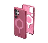 URBAN ARMOR GEAR UAG Designed for Samsung Galaxy S25 Ultra Case 6.9" Essential Armor - Compatible with Magnetic Charging Rugged Military Drop Tested Anti-Slip Protective Cover, Berry