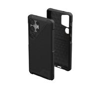 URBAN ARMOR GEAR UAG Designed for Samsung Galaxy S25 Ultra Case 6.9" Metropolis LT - Compatible with Magnetic Charging Impact-Resistant Rugged Military Drop Tested Protective Cover, Kevlar Black