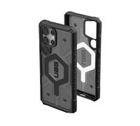 URBAN ARMOR GEAR UAG Designed for Samsung Galaxy S25 Ultra Case 6.9" Pathfinder Clear - Compatible with Magnetic Charging Transparent Rugged Military Drop Tested Protective Cover, Ash