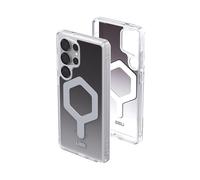 URBAN ARMOR GEAR UAG Designed for Samsung Galaxy S25 Ultra Case 6.8" Plyo Pro - Compatible with Magnetic Charging Translucent Rugged Military Drop Tested Protective Cover, Black/Clear Ombre