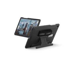 URBAN ARMOR GEAR UAG Designed for Samsung Galaxy Tab A11+ Plus Case SM-X230 SM-X236 Scout with Handstrap, Kickstand & Asset Tag Window, Rugged Military Grade Dropproof Protective Cover, Black