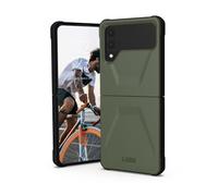 URBAN ARMOR GEAR UAG Designed for Samsung Galaxy Z Flip 4 Case 2022 Green Olive Civilian Sleek Ultra-Thin Shock-Absorbent Protective Cover