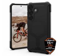 URBAN ARMOR GEAR UAG Designed for Samsung Galaxy S25 Plus Case 6.7" Essential Armor - Compatible with Magnetic Charging Rugged Military Drop Tested Anti-Slip Protective Cover, Black