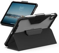 URBAN ARMOR GEAR UAG Designed for iPad A16 Case 11" 11th Gen 2025, 10.9" 10th Gen 2022 (A3354 A3355) Plyo LT - Armor Shell Folio Cover with Adjustable Kickstand & Pencil Holder, Ice/Black