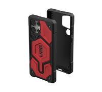 URBAN ARMOR GEAR UAG for Samsung Galaxy S25 Ultra Case 6.9" Monarch Pro - Compatible with Magnetic Charging Premium Rugged Military Drop Tested Protective Cover, Crimson