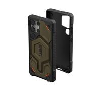 URBAN ARMOR GEAR UAG for Samsung Galaxy S25 Ultra Case 6.9" Monarch Pro - Compatible with Magnetic Charging Premium Rugged Military Drop Tested Protective Cover, Kevlar Element Green