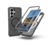 URBAN ARMOR GEAR UAG for Samsung Galaxy S26 Ultra Case 6.9" Trooper - Magnetic Charging Compatible Full Body with Port Protection Rugged Military Drop Tested Protective Cover, Ash