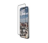 URBAN ARMOR GEAR UAG Glass Compatible with iPhone 15 Plus Glass Screen Protector Shield Plus 6.7" Premium Double 9H Tempered Glass Ultra-Clear HD Anti-Fingerprint Anti-Glare Clear/Black