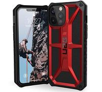 URBAN ARMOR GEAR UAG iPhone 12 Pro Max 5G - (6.7 inch) Rugged Lightweight Slim Shockproof Premium Monarch Protective Cover, Crimson 112361119494