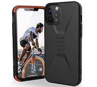 URBAN ARMOR GEAR UAG iPhone 12 Pro Max 5G - (6.7 inch) Sleek Ultra-Thin Shock-Absorbent Civilian Protective Cover, Black 11236D114040