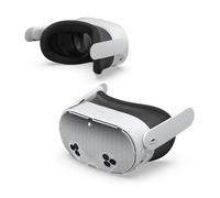 URBAN ARMOR GEAR UAG Made for Meta Quest 3S Case - Snap On IML Hex Design Heat Dissipation Vent Precise Cutouts Transparent MIL-STD Protective Hard Front Shell VR Headset Cover, Scout Clear